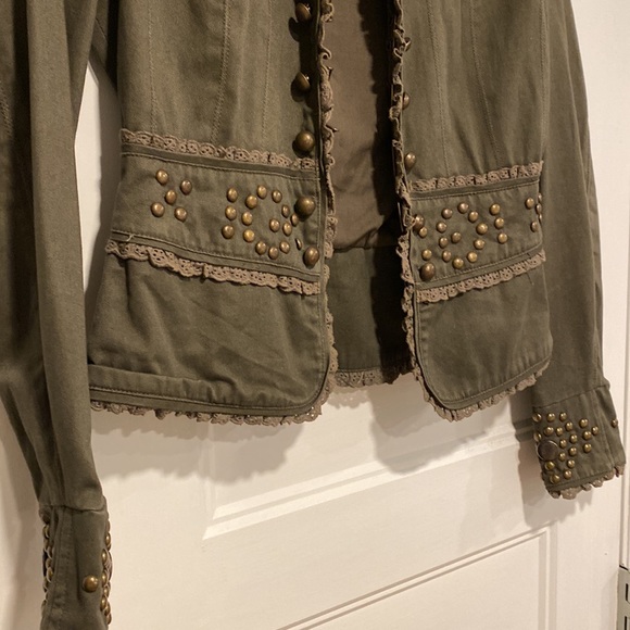 Army green tailored jacket - Picture 5 of 7